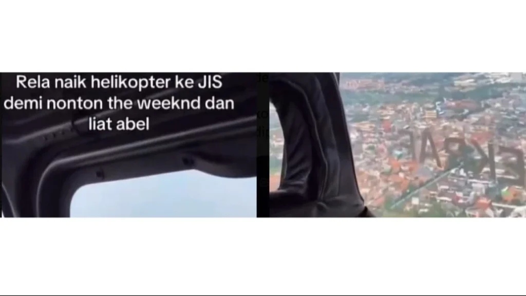 6ac4792e17a13-viral-wanita-gunakan-helikopter-berlogo-kementerian-ekraf-menuju-konser-the-weekend_gemini_1265_711