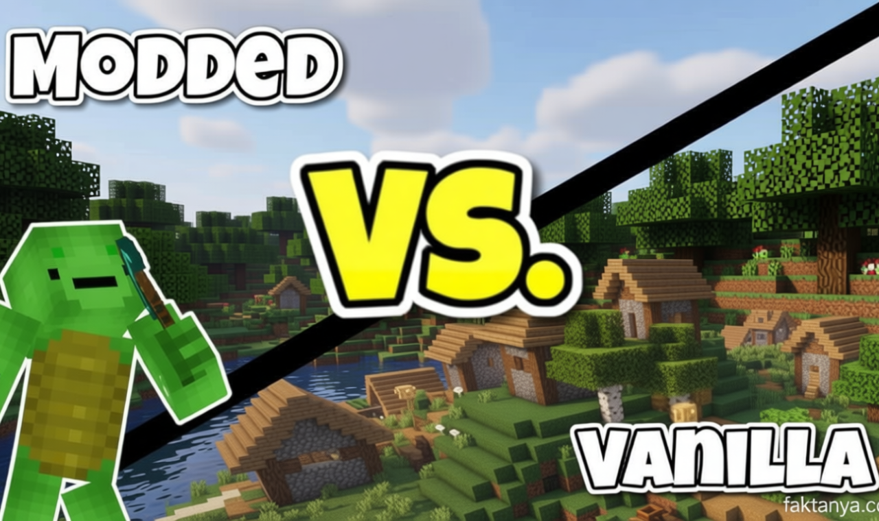 Solving Problems: Vanilla vs Modded Minecraft, Mana yang Memberikan Pengalaman Bermain Lebih Seru?