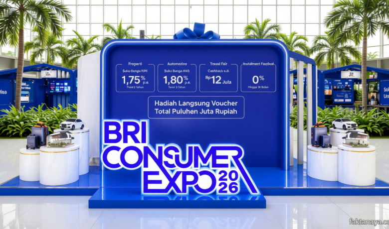 New Policy: BRI Consumer Expo 2026 Makassar Hadirkan Bunga KPR 1,75%, Promo KKB, Travel Fair hingga Cashback Jutaan