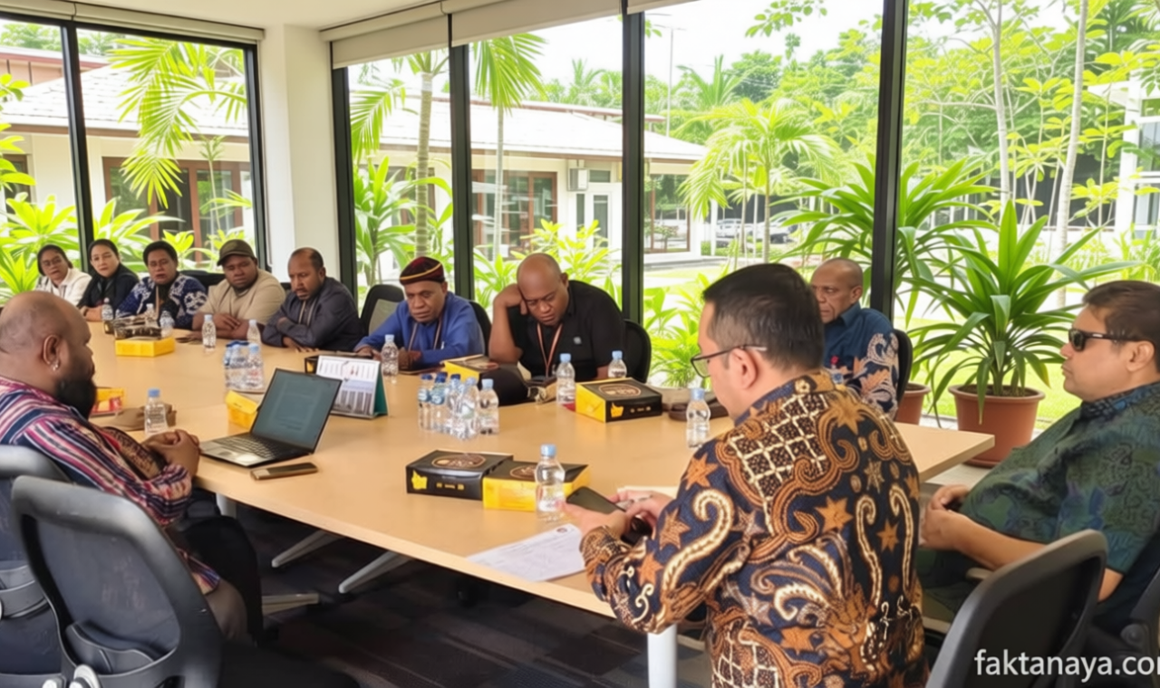 Meeting Results: Pansus Moker DPRK Mimika Temui Said Iqbal, Minta Pemerintah Tuntaskan Persoalan Buruh Papua Tengah
