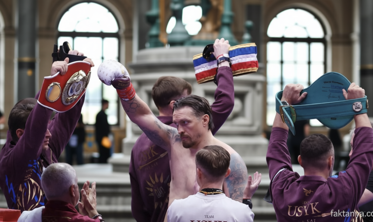 What Happened During: Mengejutkan, Oleksandr Usyk Lepas Semua Sabuk Gelar Juara Dunia Miliknya, Isyaratkan Last Dance?