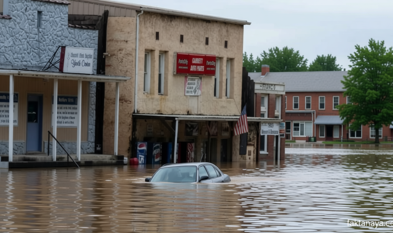 Banjir Dahsyat Terjang Kentucky – 4 Orang Tewas dan Status Darurat Resmi Ditetapkan