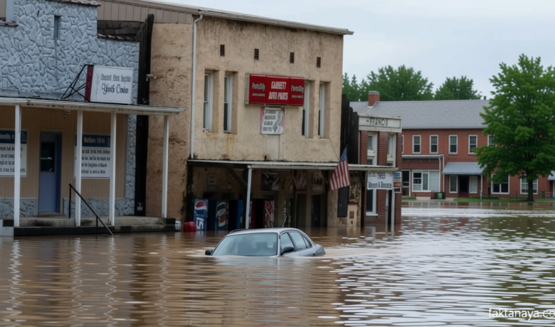 Banjir Dahsyat Terjang Kentucky – 4 Orang Tewas dan Status Darurat Resmi Ditetapkan