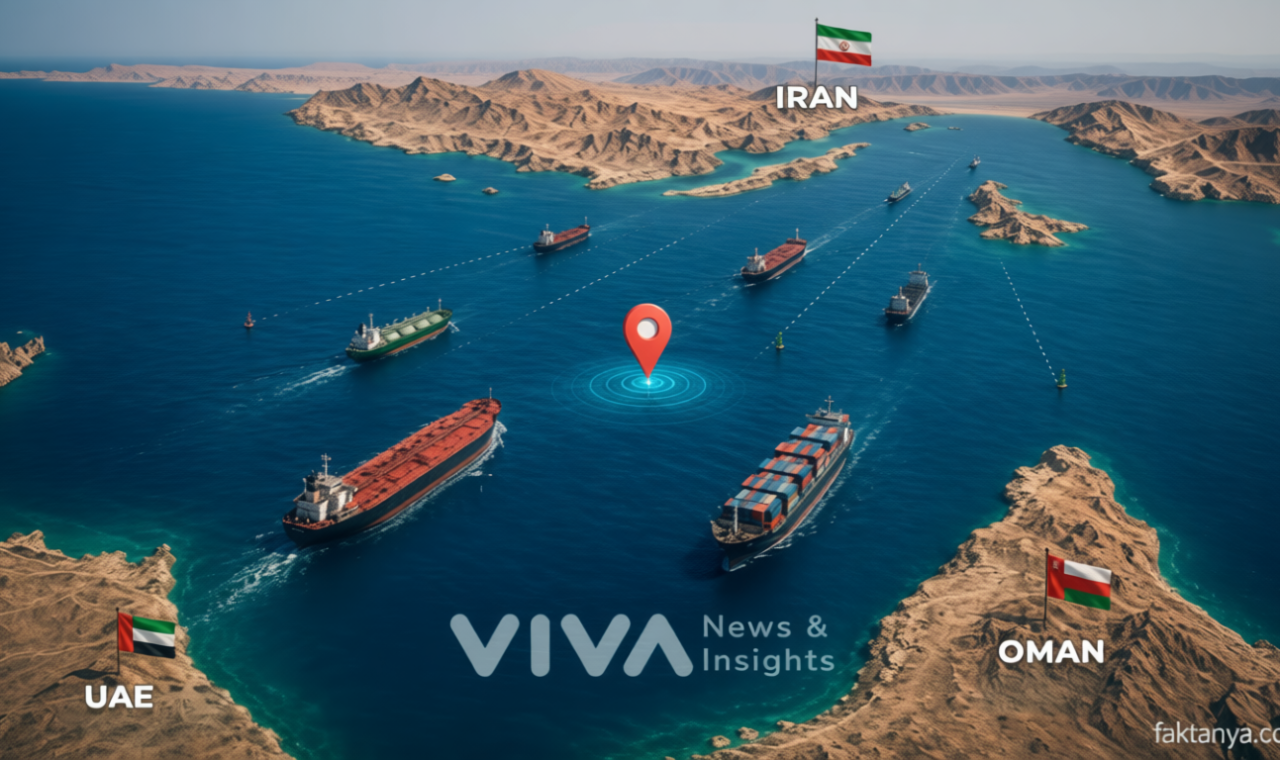 Announced: Iran Gratiskan Kapal yang Melintas Selat Hormuz Selama 60 Hari