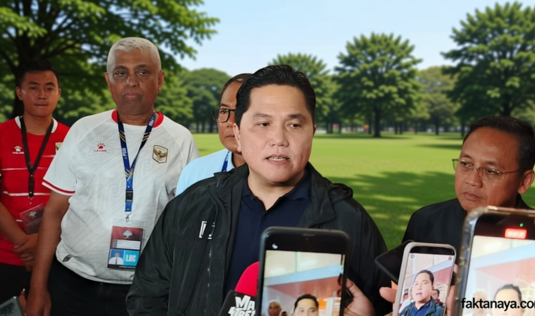 Kata Erick Thohir Usai Timnas Indonesia Hajar Kamboja