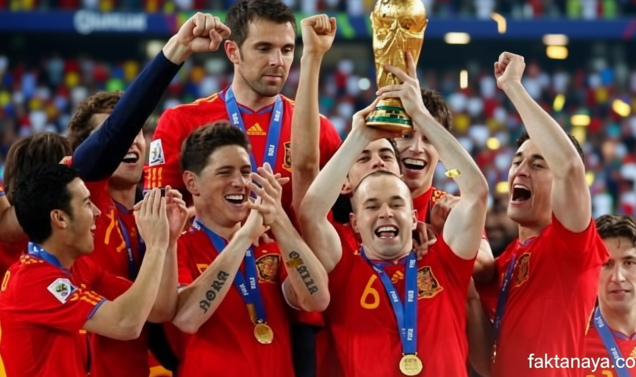 Historic Moment: Sejarah Mau Terulang? 5 Fakta Spanyol di Piala Dunia 2026 Mirip Saat Angkat Trofi pada 2010