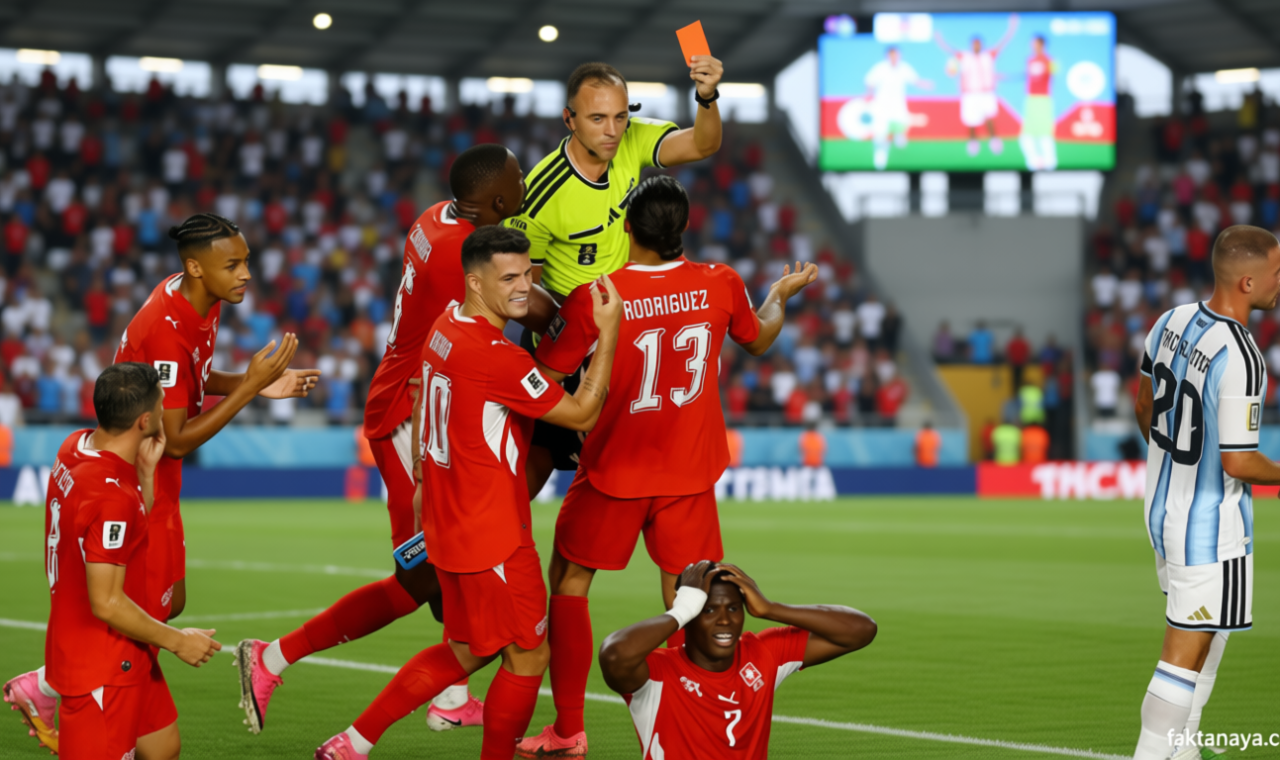 FIFA Bantu Argentina Lolos Semifinal Piala Dunia 2026 – Kartu Merah Swiss Jadi Sudah Tepat?