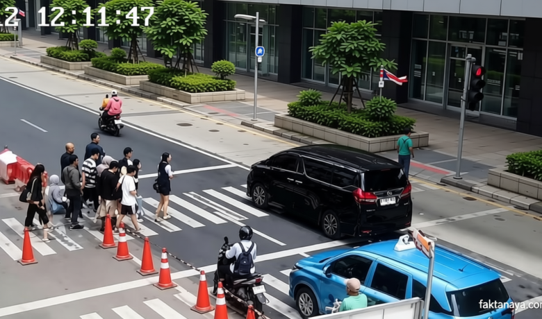 Pramono Sebut Alphard Viral Terobos Lampu Merah di Bundaran HI Pakai Pelat Palsu
