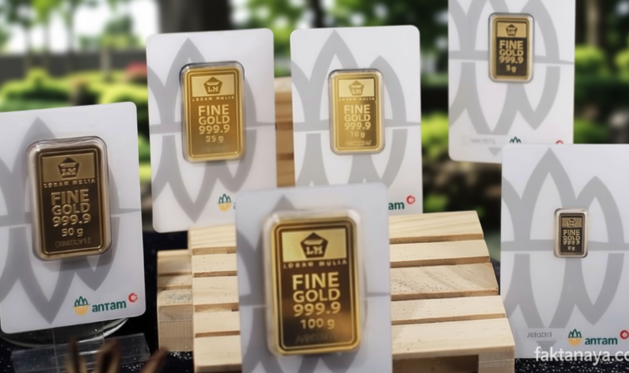 Harga Emas Hari Ini 1 Juli 2026: Produk Antam dan Global Makin Merosot