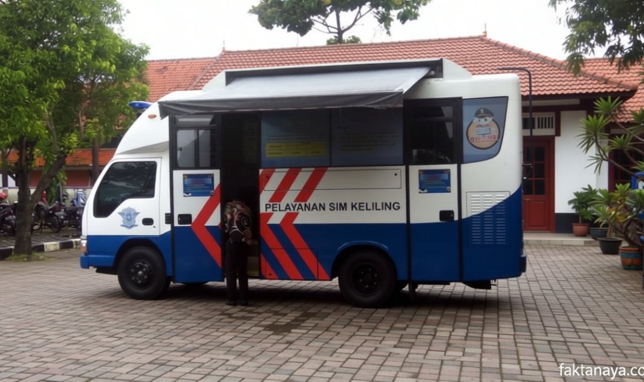 Jadwal SIM Keliling Kamis 30 Juli 2026 di Jakarta, Bogor, Bekasi dan Bandung