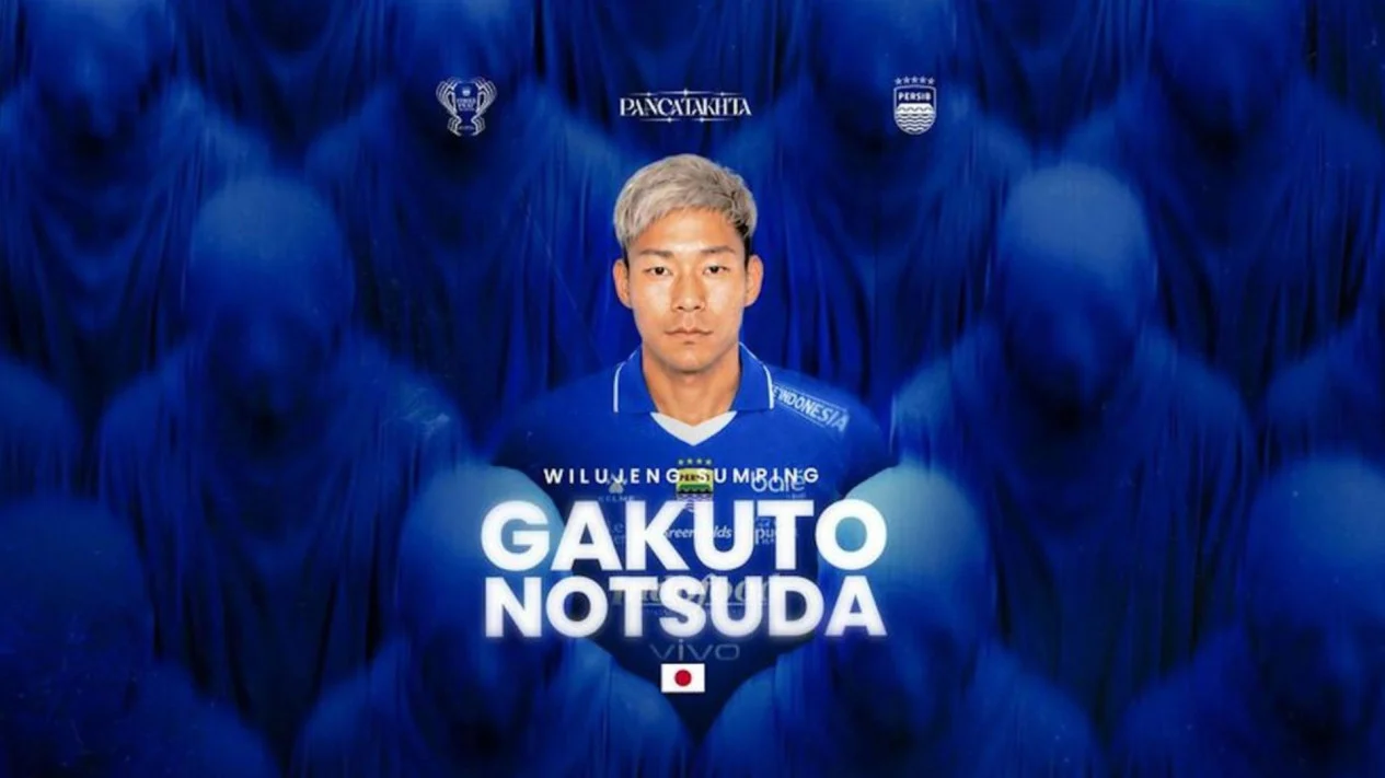 Visit Agenda: Kata-kata Pertama Pemain Baru Persib Gakuto Notsuda usai Tiba di Indonesia