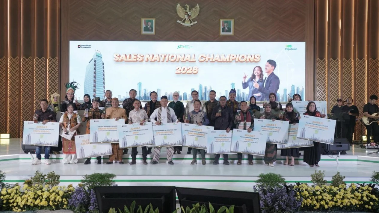 Key Strategy: Akselerasi Pertumbuhan Bisnis Berkelanjutan, Pegadaian Gelar Sales Town Hall 2026