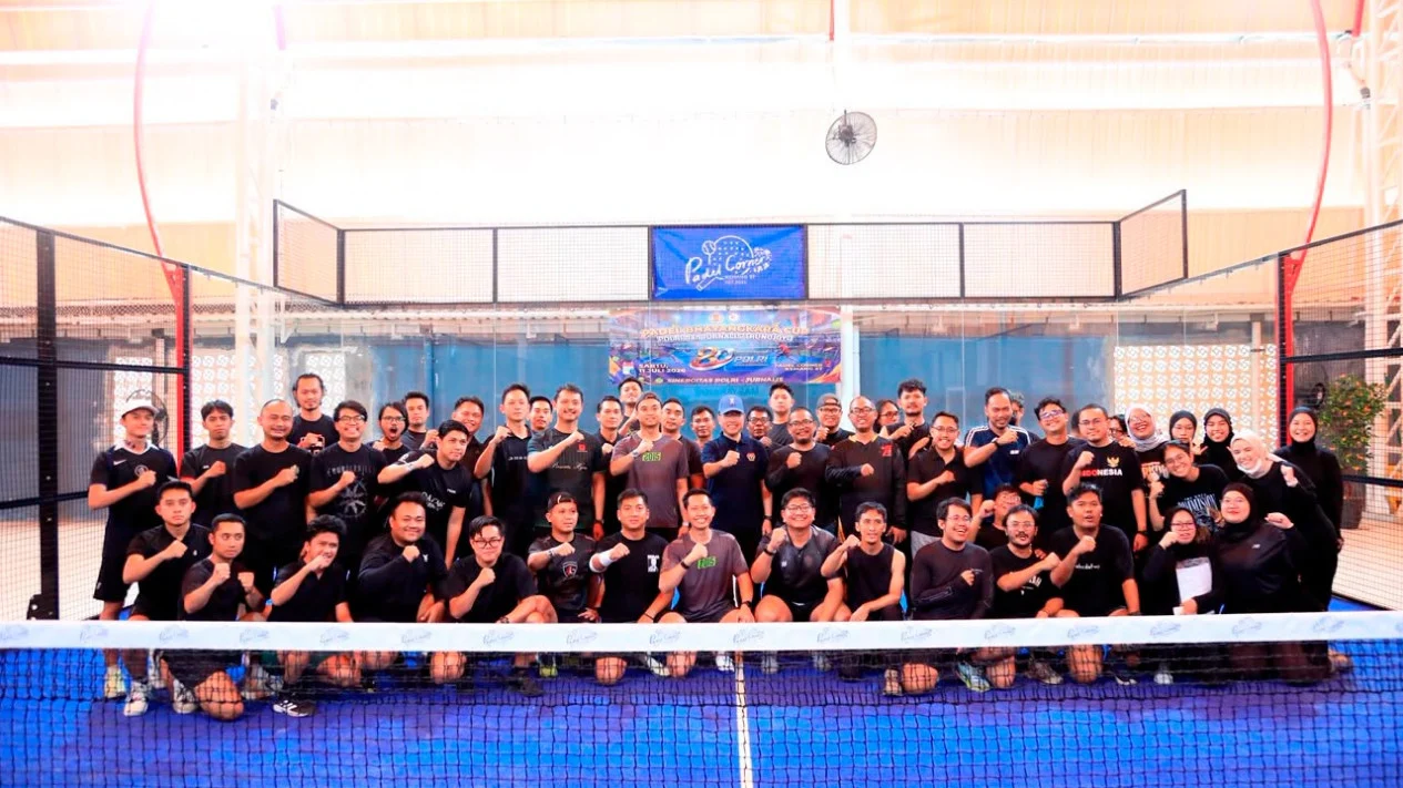 Key Strategy: Sesuai Instruksi Prabowo, Polri Perkuat Sinergi dengan Media Lewat Padel