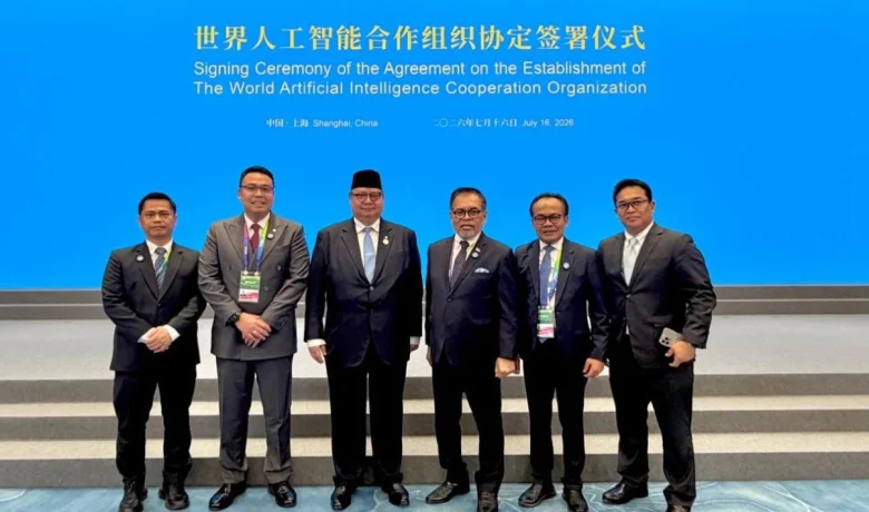 Special Plan: Teken Dokumen WAICO, Airlangga Tegaskan Keterlibatan RI dalam Pengembangan & Tata Kelola AI Global
