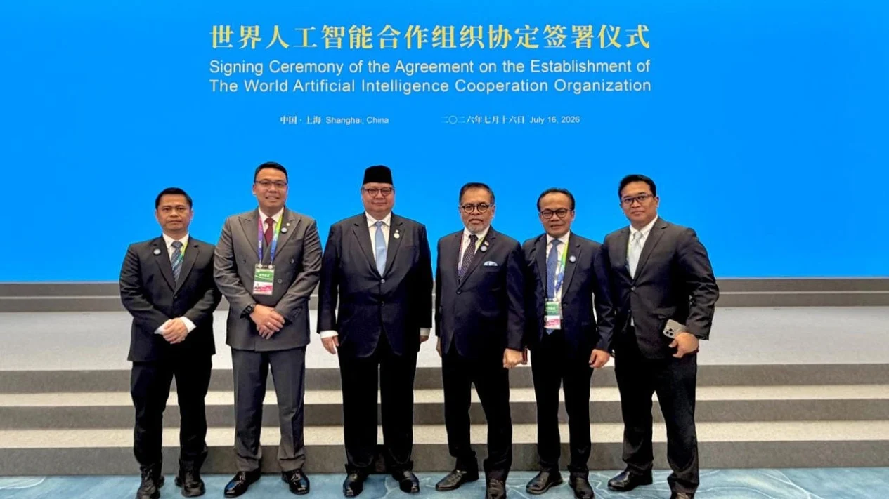 Special Plan: Teken Dokumen WAICO, Airlangga Tegaskan Keterlibatan RI dalam Pengembangan & Tata Kelola AI Global