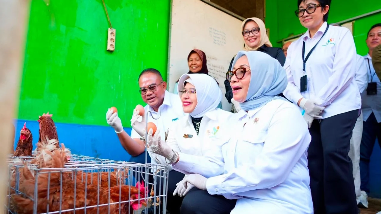 Meeting Results: Menteri PPPA dan Kepala BPS Apresiasi Pemberdayaan PNM untuk Usaha Ekonomi Sirkular