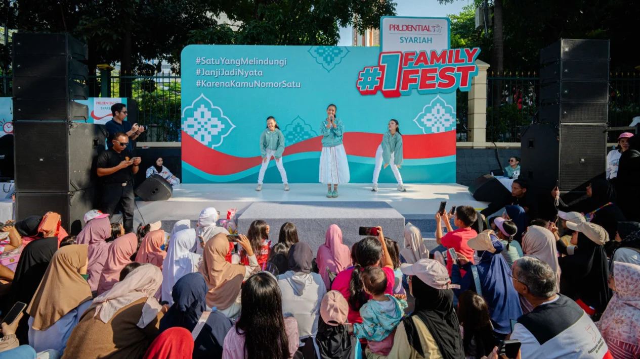 Prudential Syariah Ajak Ratusan Keluarga Rayakan Hari Anak Nasional di #1 Family Fest