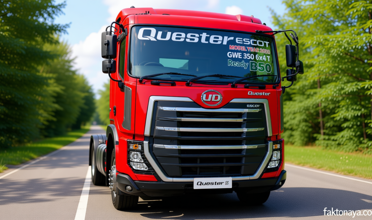 UD Trucks Quester 2026 Resmi Dijual, Bisa Minum Biodiesel B50