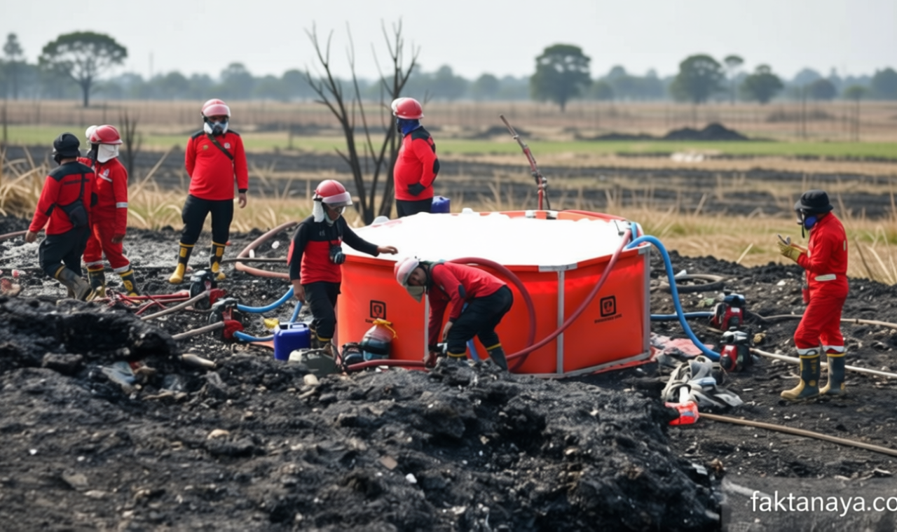 Important Visit: Dijuluki ‘Gunung Sampah yang Terbakar’, Kebakaran TPA Jatiwaringin Jadi Sorotan Media Asing