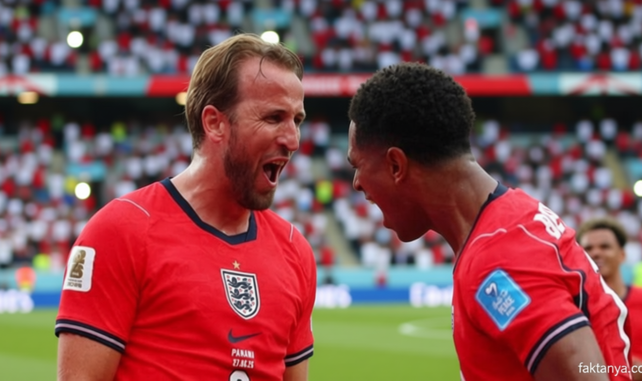 Hasil Piala Dunia 2026: Inggris Hancurkan Meksiko di Babak Pertama