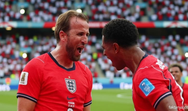 Hasil Piala Dunia 2026: Inggris Hancurkan Meksiko di Babak Pertama