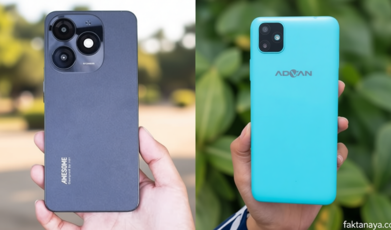 Perbandingan HP Murah Itel A50 vs Advan G5 Elite: Performa Streaming, Kualitas Layar, dan Audio Siapa Lebih Unggul?