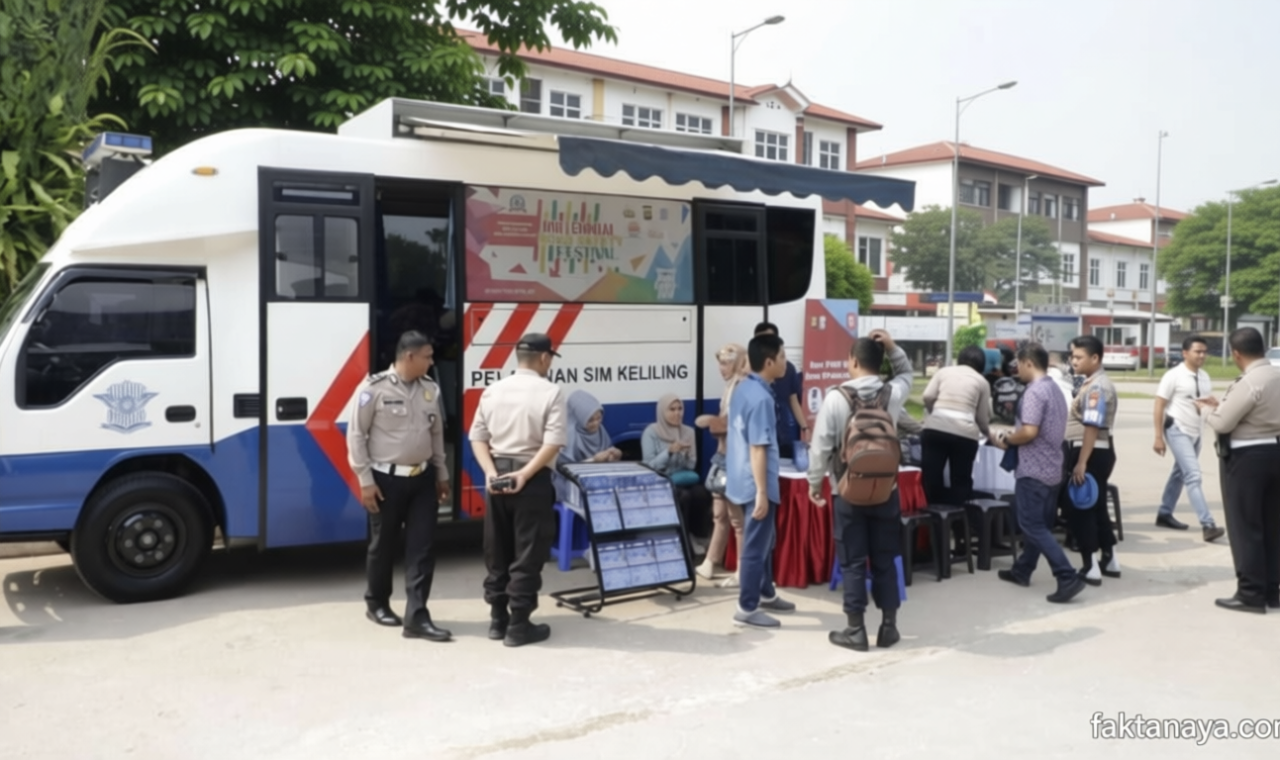 Jadwal SIM Keliling Kamis 23 Juli 2026 di Jakarta, Bogor, Bekasi dan Bandung