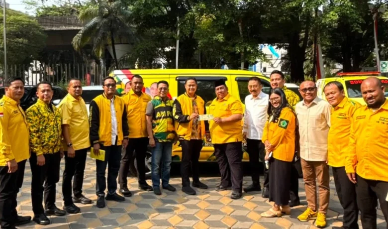 Rekrut 10 Ribu Kader Muda, PP AMPG Hadiahi AMPG DKI Jakarta Mobil Pembersih Rumah Ibadah