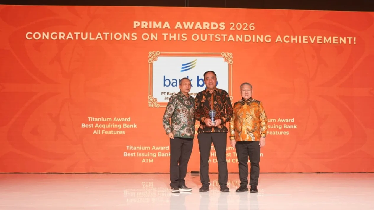 Transformasi Digital Perkuat Layanan, bank bjb Raih Lima Titanium Awards pada PRIMA Awards 2026