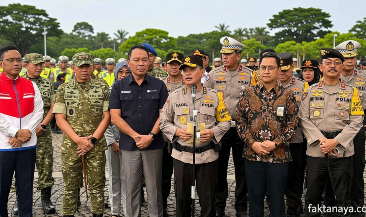 Polri Tepis Isu Bakal Ada Demo Besar-besaran Imbas Mal Dipasang Pagar, Pastikan Situasi Jakarta Kondusif